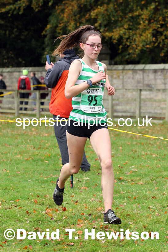 Girls under-15s 2021 NEHL Lambton Castle near Chester le Street, County Durham. Photo: David T. Hewitson/Sports for All Pics